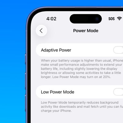 adaptive power mode