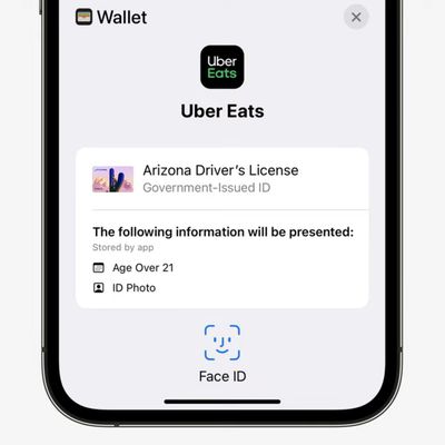 wallet id in apps ios 16 uber
