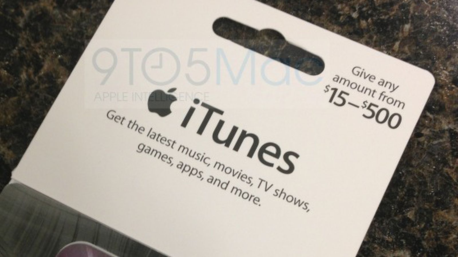 Apple Gift Card, $10-$500