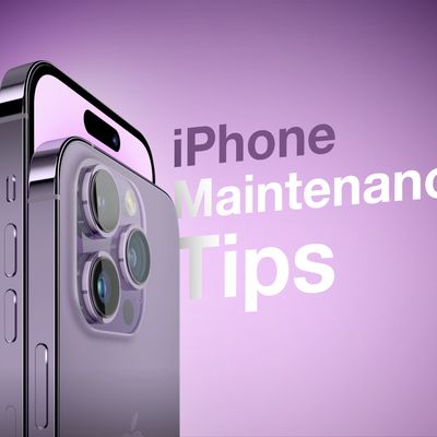 New Years iPhone Maintenance Feature