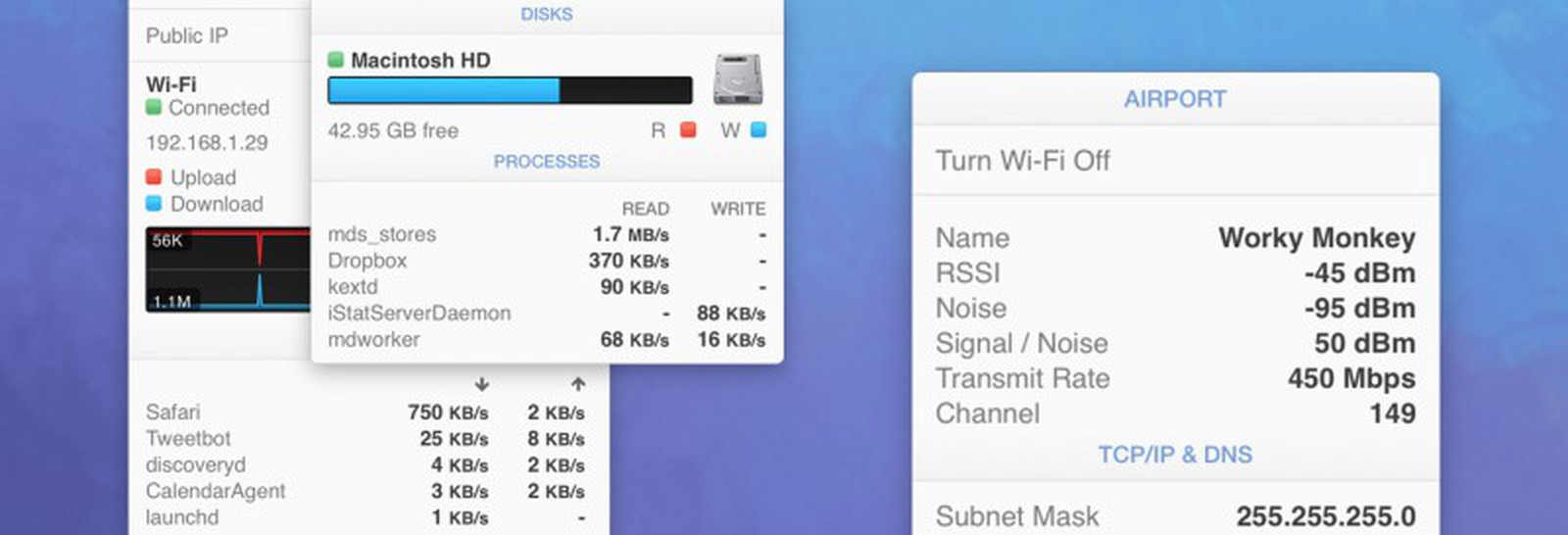 how to get rid of istat menus