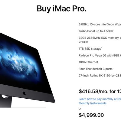 imac pro 10 core
