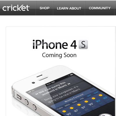 cricket iphone