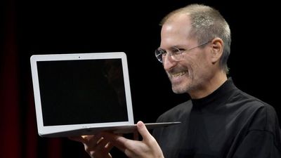 steve jobs macbook air