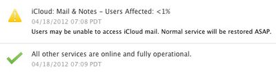 icloud mail down 041812