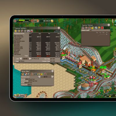 Apple Arcade RollerCoaster Tycoon