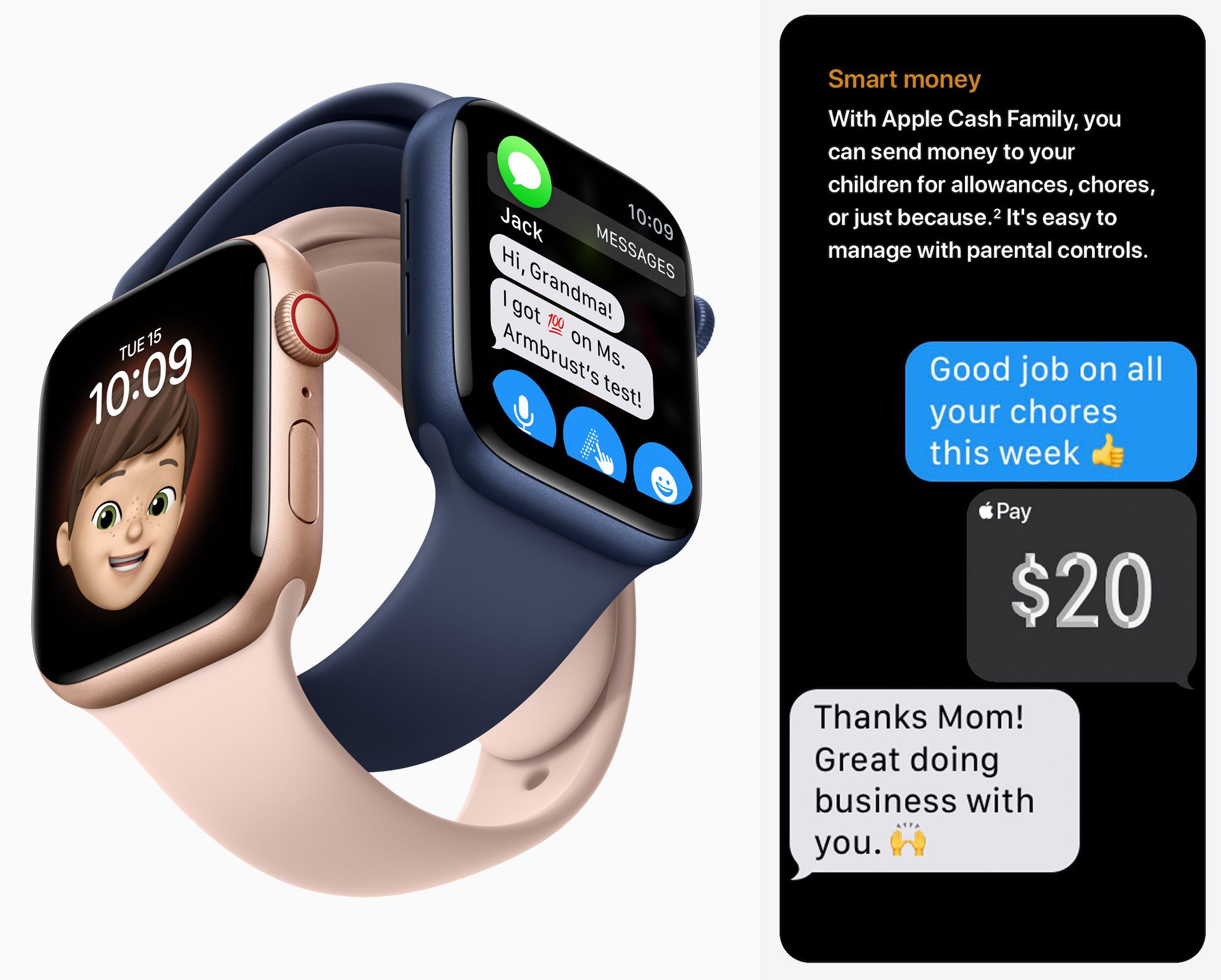 photo of Apple Watch Family Setup Includes 'Apple Cash Family' to Let Kids Use Apple Pay image