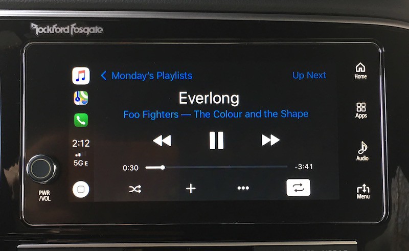 Mitsubishi outlander carplay