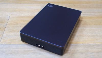 seagate 4tb backup plus portable hard drive as storage
