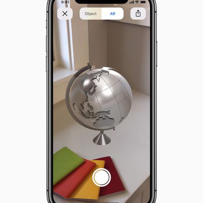 quick look ios 12 ar