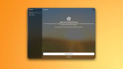 Home App Unsupported Message Feature