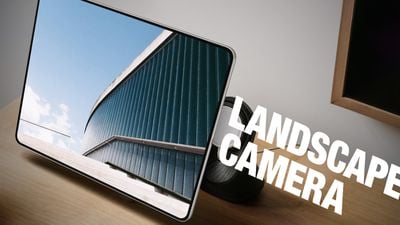 iPad Pro 2024 Landscape Camera Feature