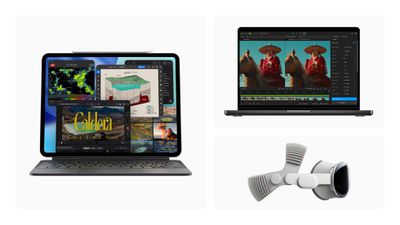 Новые 14-дюймовые MacBook Pro, iPad Pro и Vision Pro теперь доступны в Apple Store