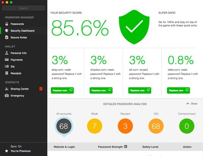 price of dashlane