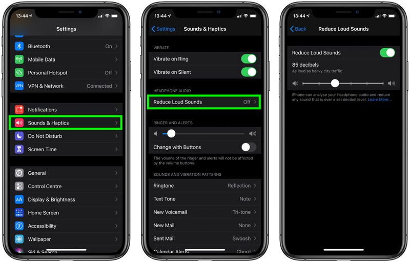 iOS 14: How to Reduce Loud Sounds When Listening Over Headphones ...