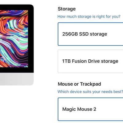 imac 21 ssds discontinued