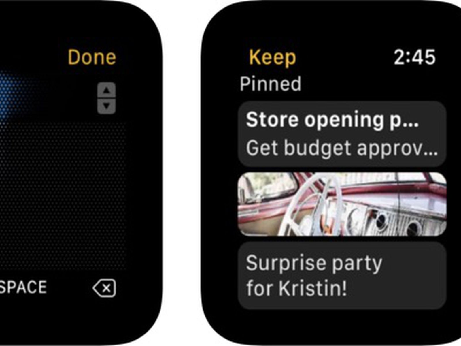 Google Keep Note Taking App Now Available on Apple Watch MacRumors