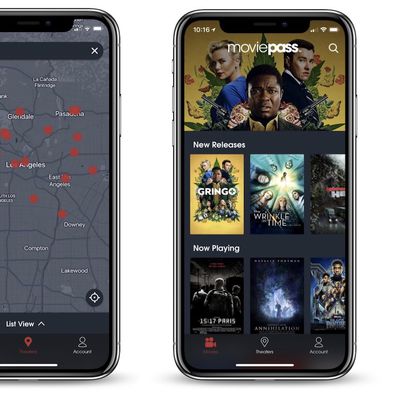 moviepass app map