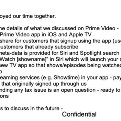 eddy cue bezos prime video email