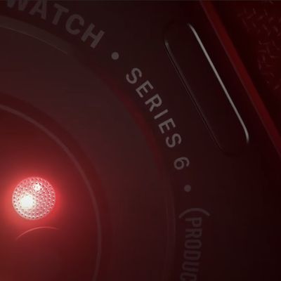 apple watch series 6 product red back