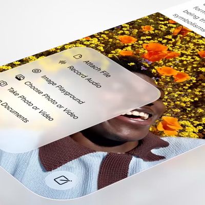 apple liquid glass design