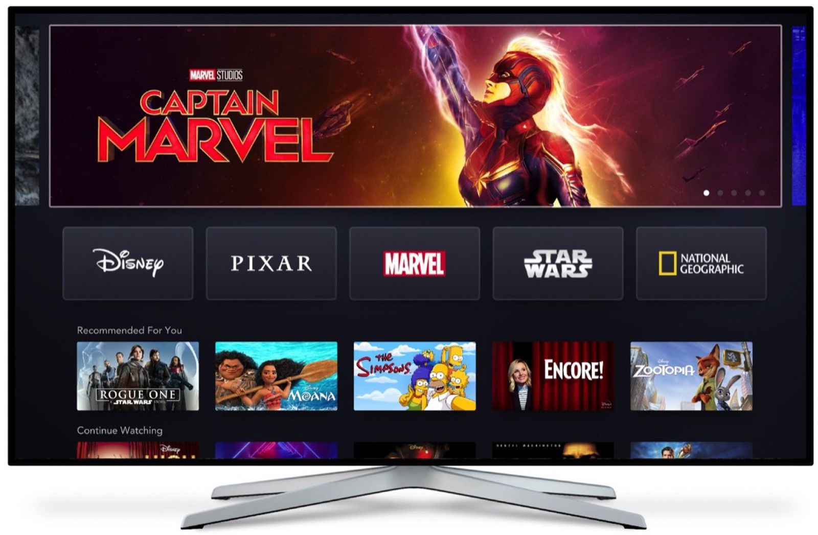Disney+ Will Offer up to Four Simultaneous Streams and 4K Content for ...