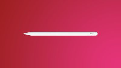 Apple pencil is red