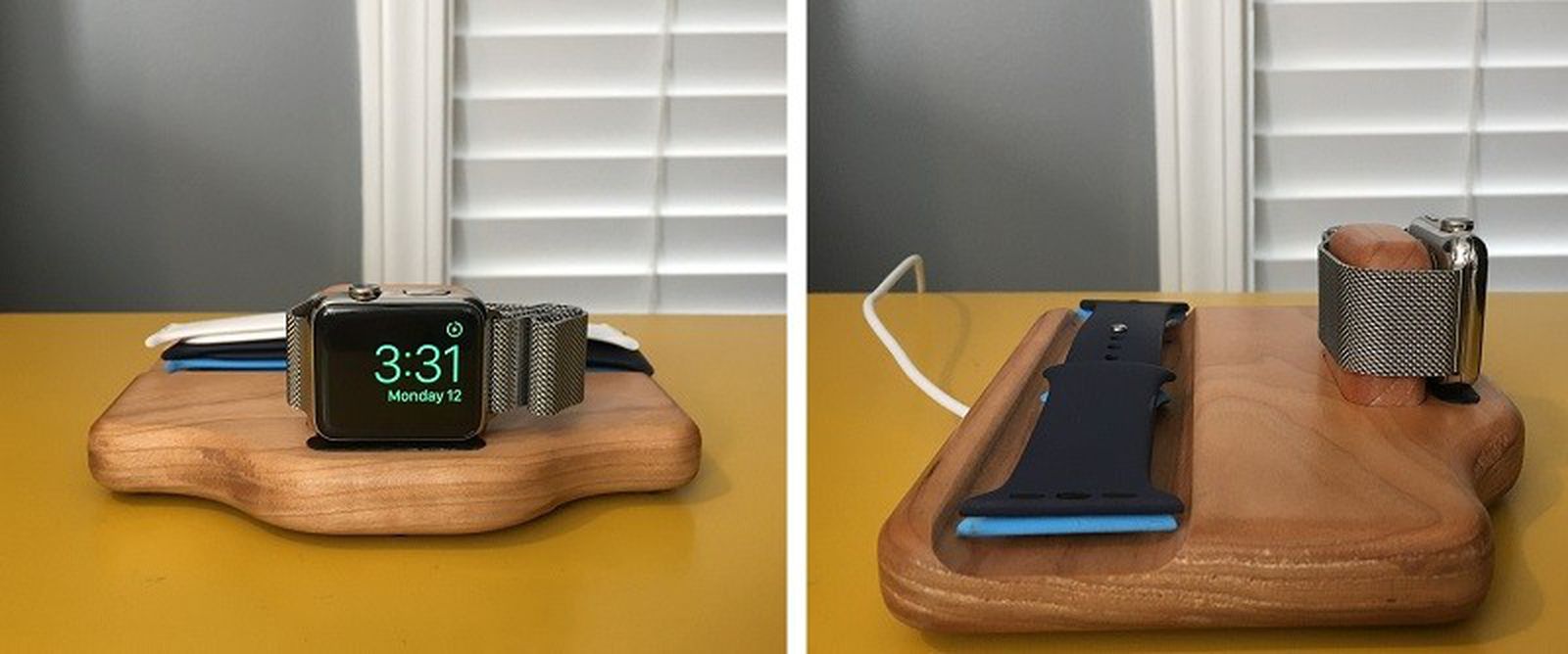 Pad & Quill Review: Timber Catchall and Nightstand Provide Elegant Apple Watch Charging Solutions - MacRumors