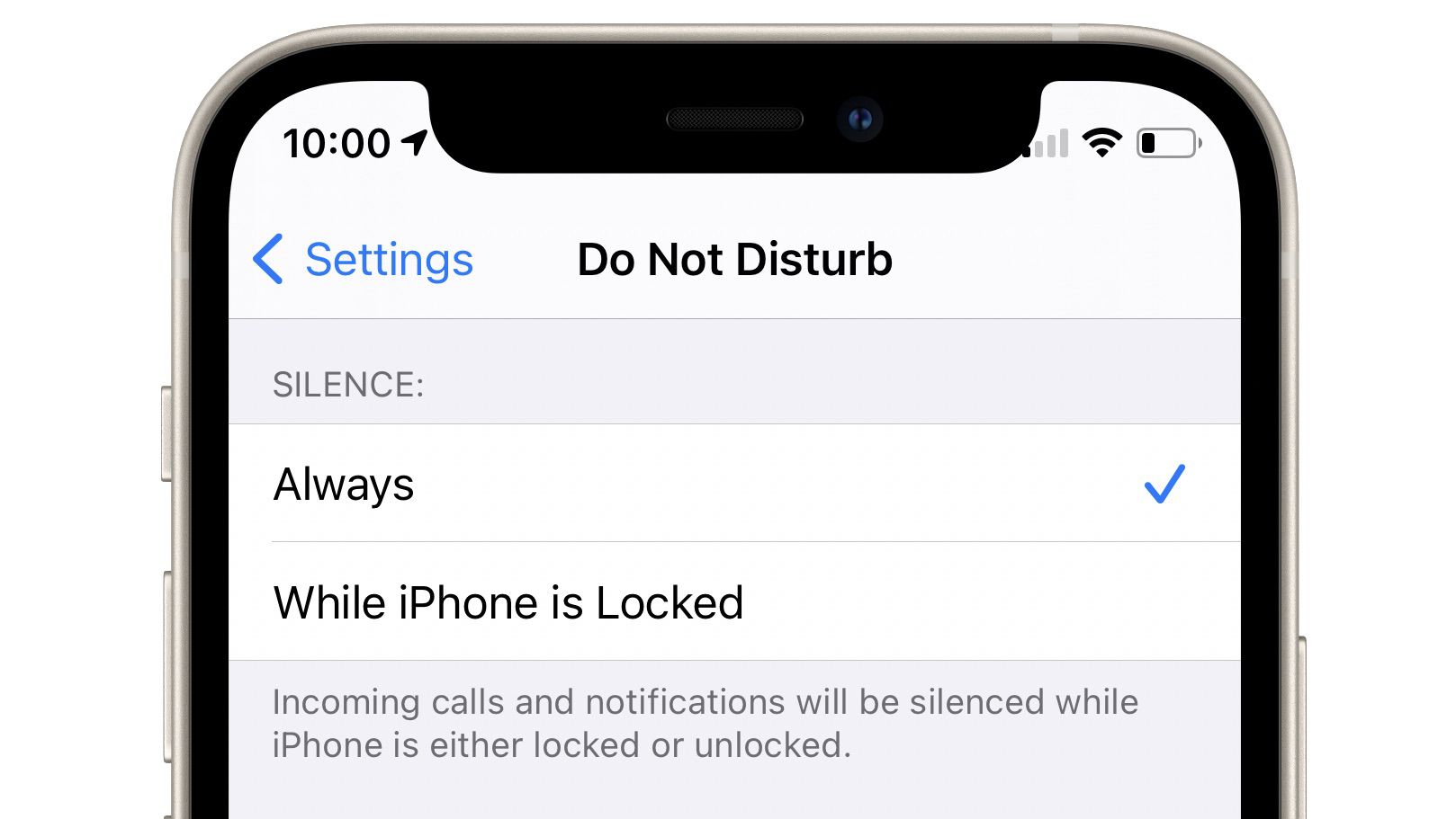 iOS 15 Removes Do Not Disturb Option That Silenced Notifications Only When iPhone  Was Locked - MacRumors