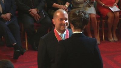 jonathan ive knighted