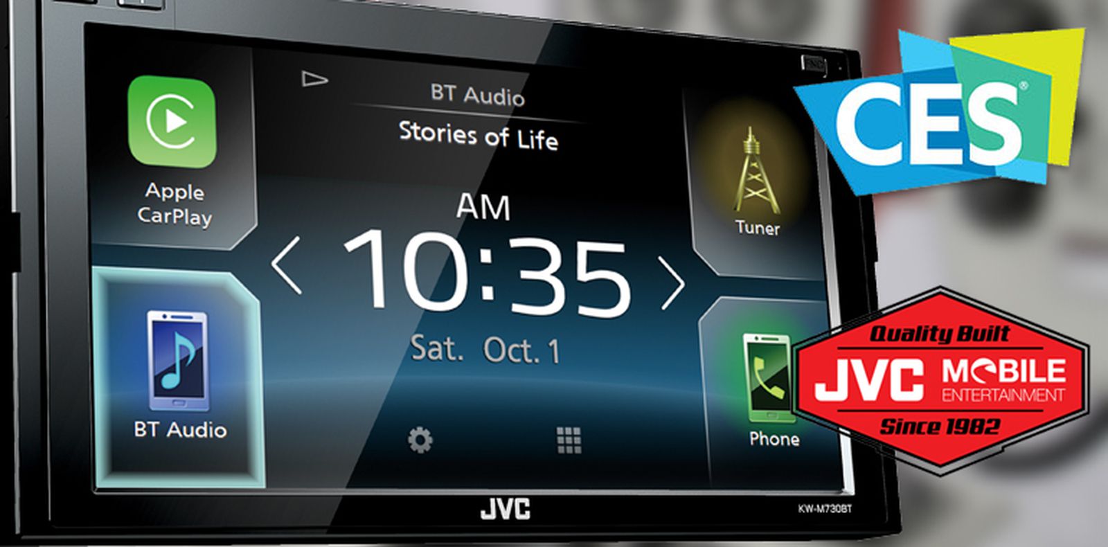 CES 2017: Clarion, JVC, and Kenwood Debut New Aftermarket CarPlay