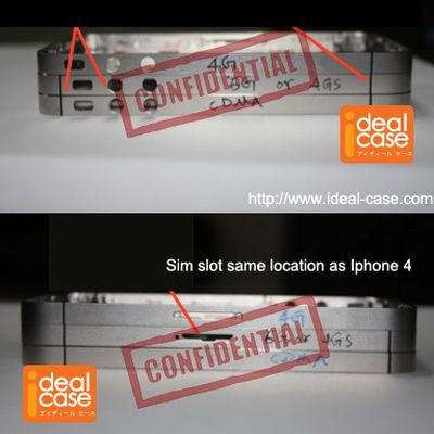 iphone 4s antenna band sides