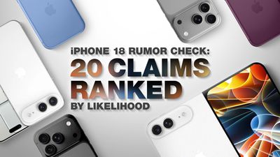 Обзор слухов об iPhone 18: 20 утверждений, ранжированных по степени вероятности