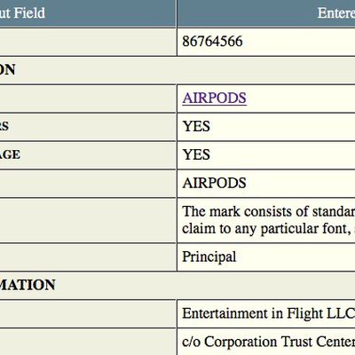airpods trademark