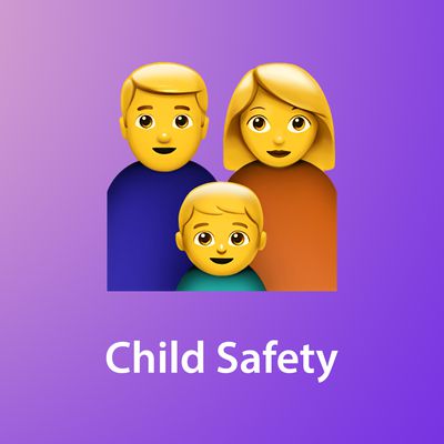 Child Safety Feature Purple