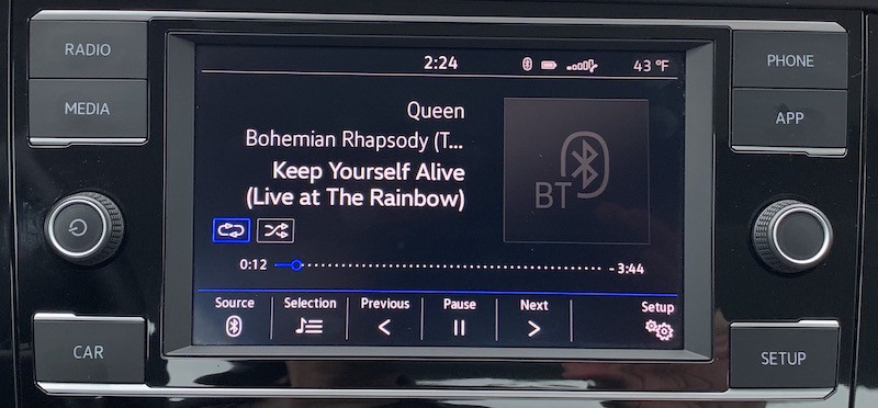 Volkswagen jetta bluetooth