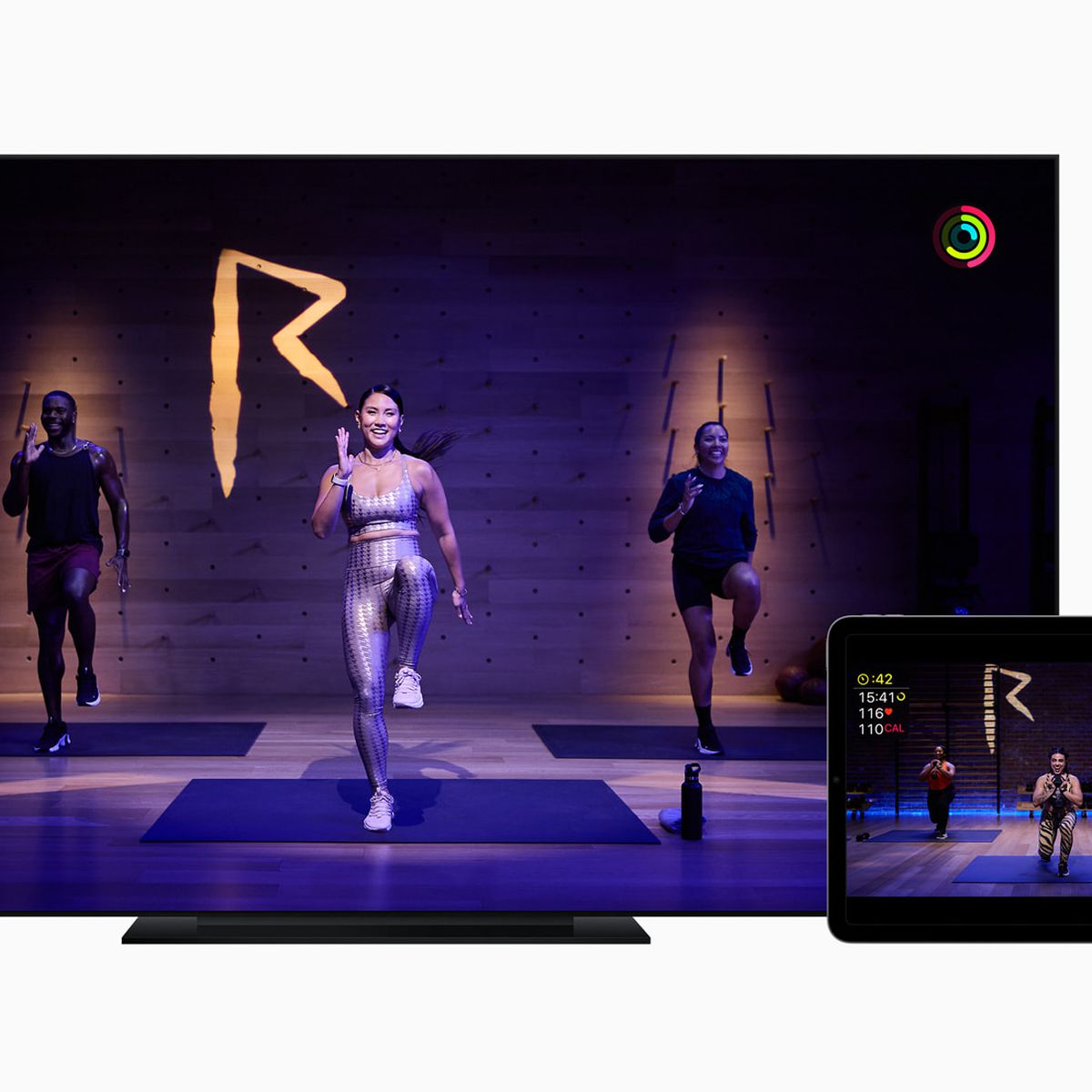 Apple tv best sale fitness plus