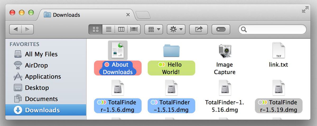files folders tags macos image