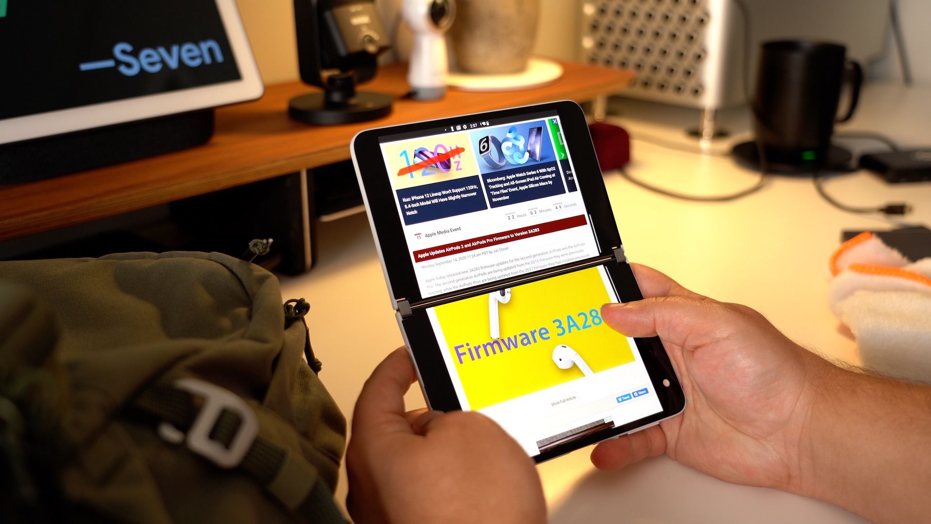 HandsOn With Microsoft's 1,400 'Surface Duo' Dual Display Smartphone MacRumors