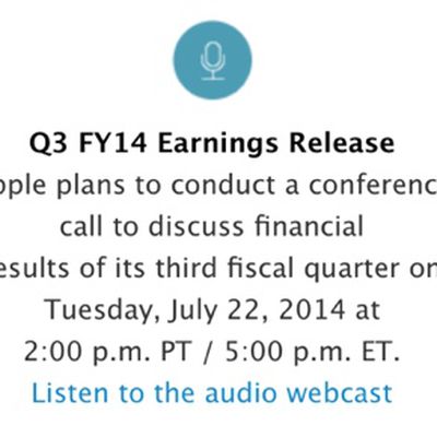 appleearningscalljuly