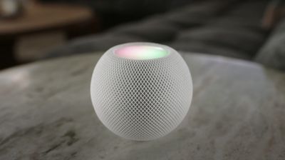 homepod mini on table