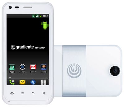 gradiente iphone white