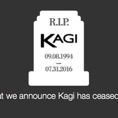 kagi shutdown