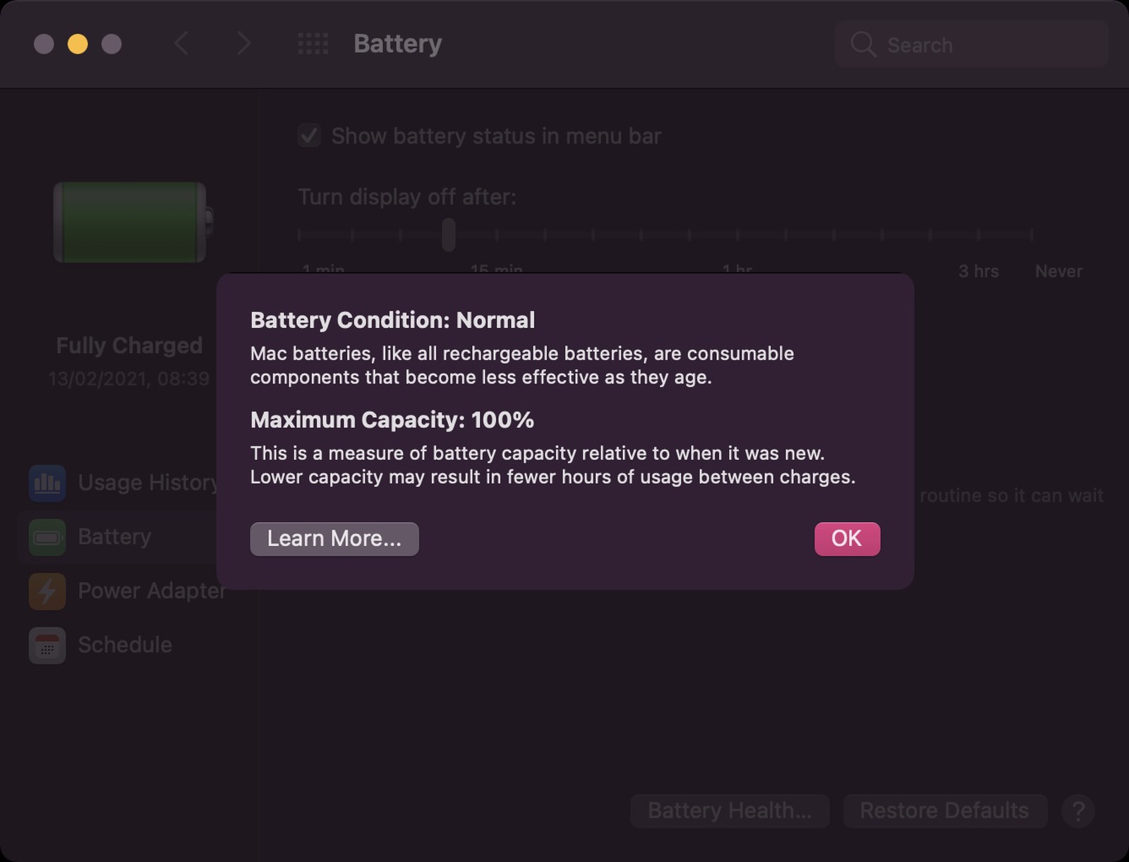 How to Check the Battery Health of Your Apple Silicon MacBook - MacRumors
