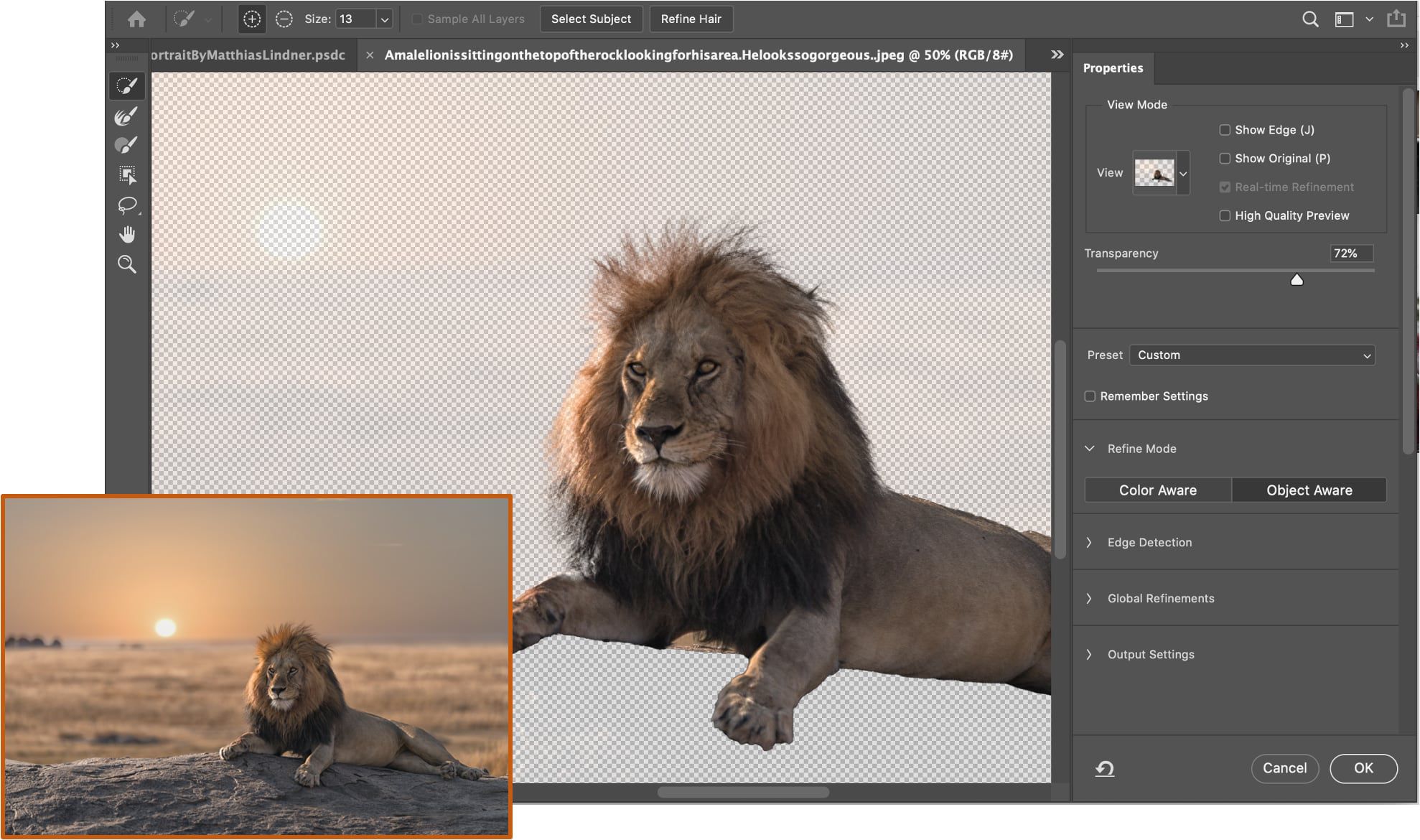Adobe Photoshop 2021 Интерфейс