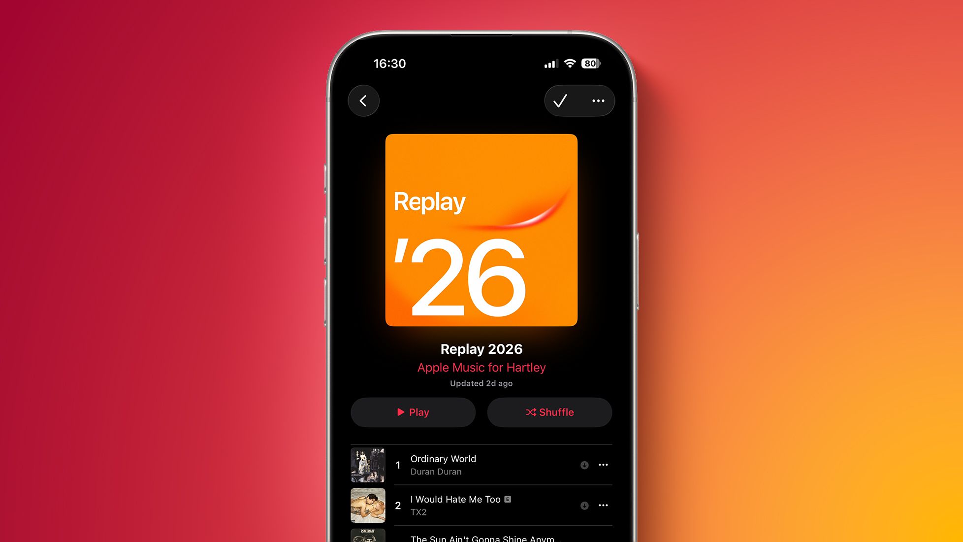 photo of Apple Music Replay 2026 Now Available image