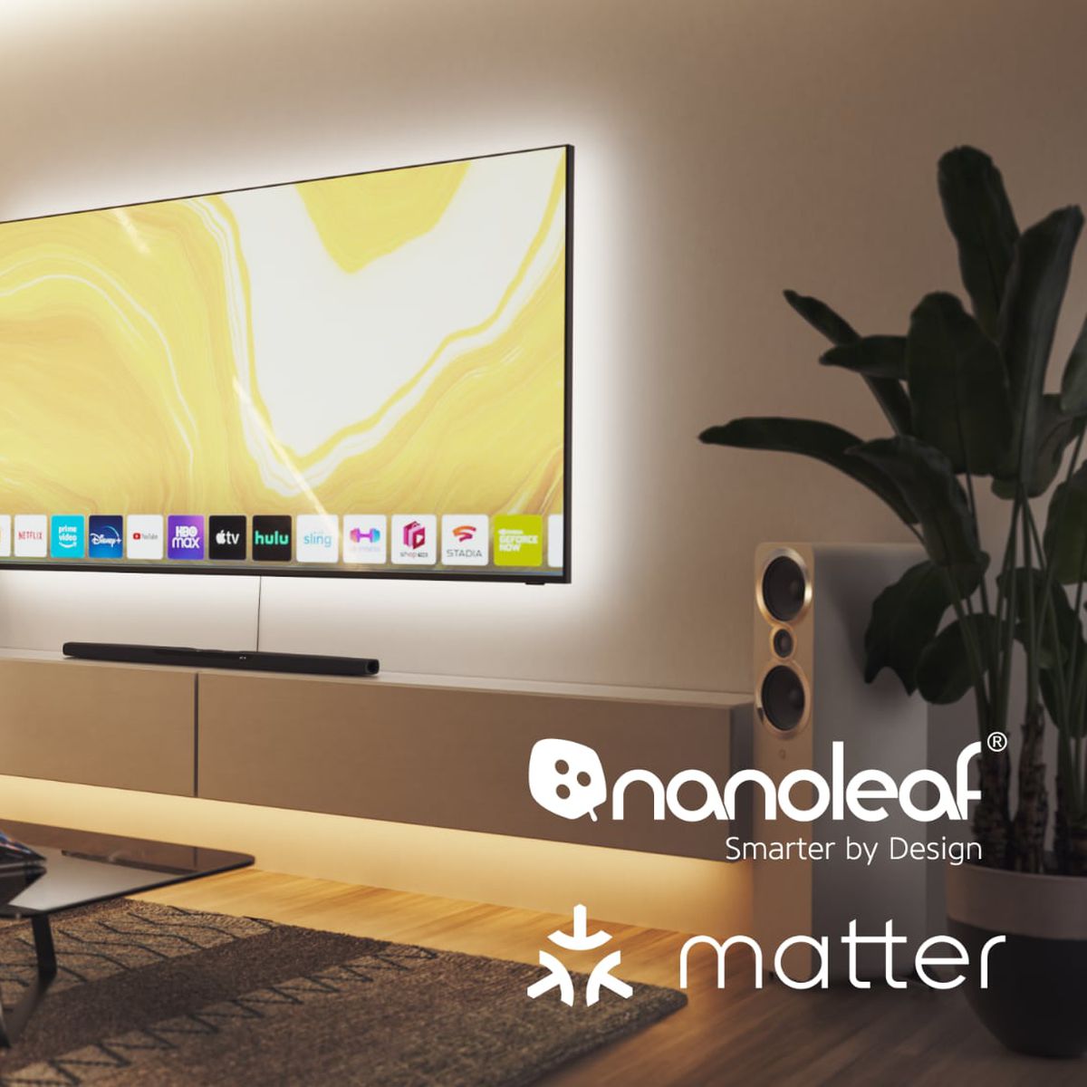 Nanoleaf Essentials Matter 4 Smart LED Downlight Thread & Matter
