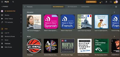 Plex dejará de admitir podcasts el viernes