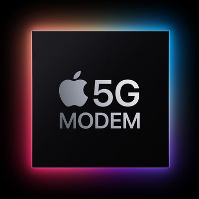 Apple 5G Modem Feature