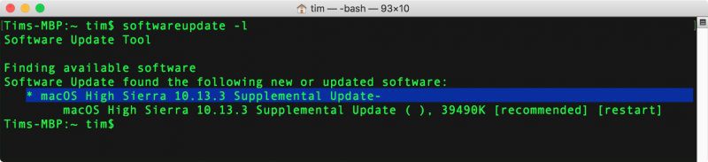 mac terminal commands for troubleshooting